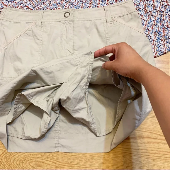 🌵3 for $30...Reitmans beige women’s skort Sz7 - Picture 3 of 7
